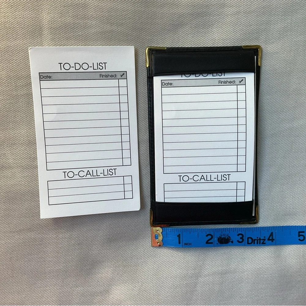 Morgan Stanley Dean Witter Funds To-Do-List To-Call-List Notes,Case,Gift Box VTG